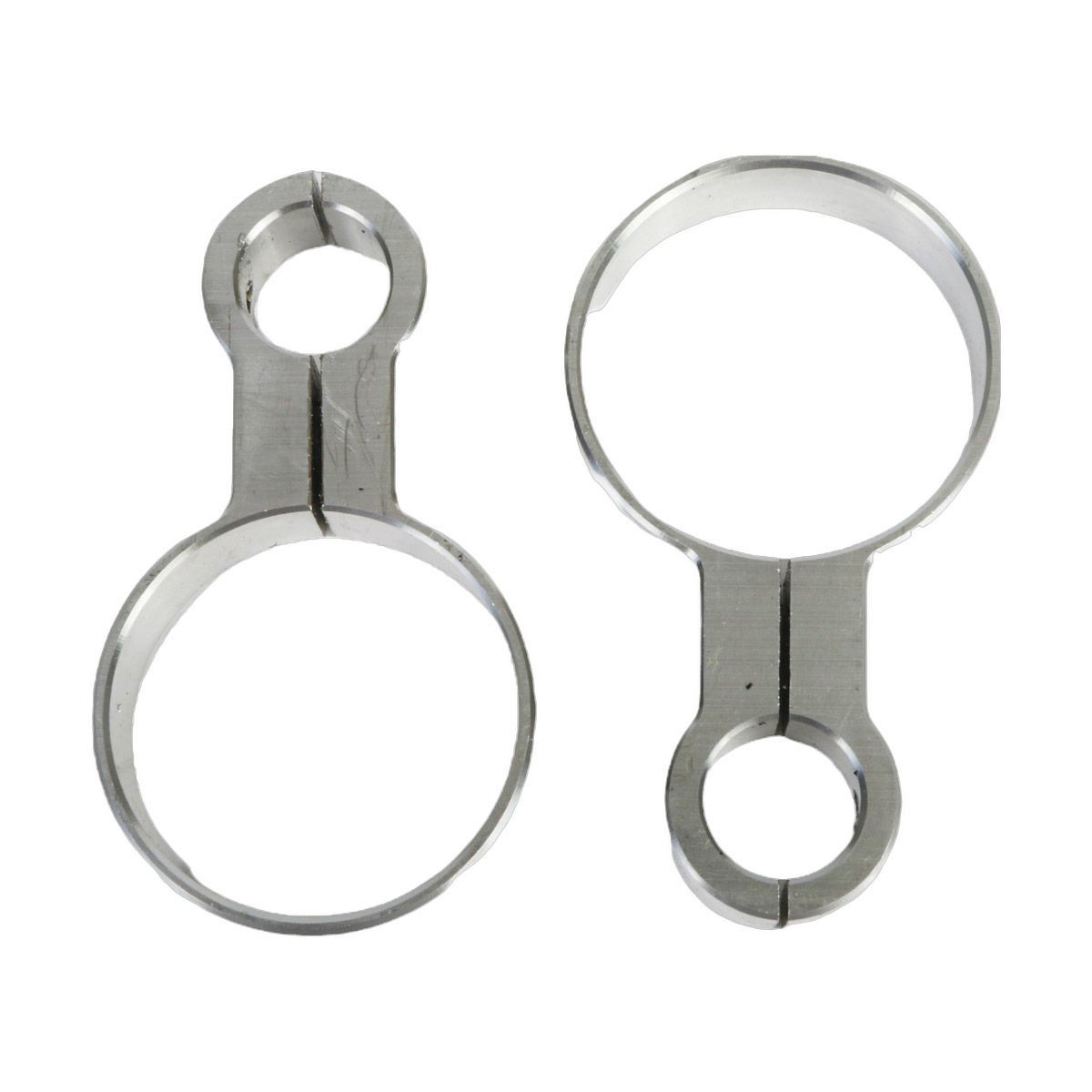 2009以降 ツーリング リアショックリザーバータンク ブラケット (シルバー)1