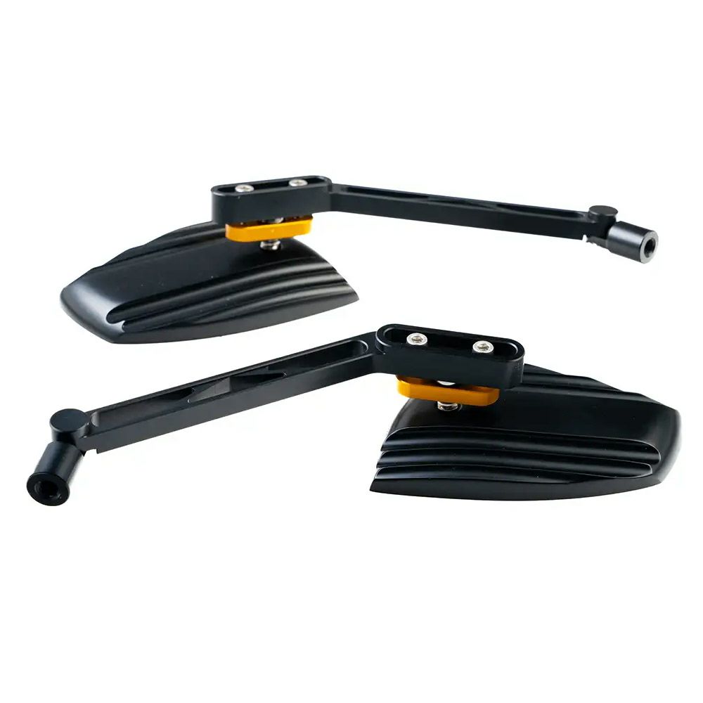 カルトワーク ウェーブ ハーレーミラーセット1