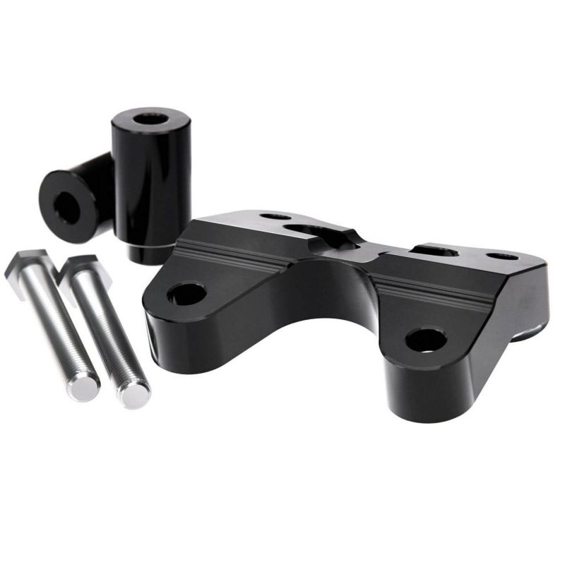 2024以降 ストリートグライド ベローシ プルバックプレート (ブラック)