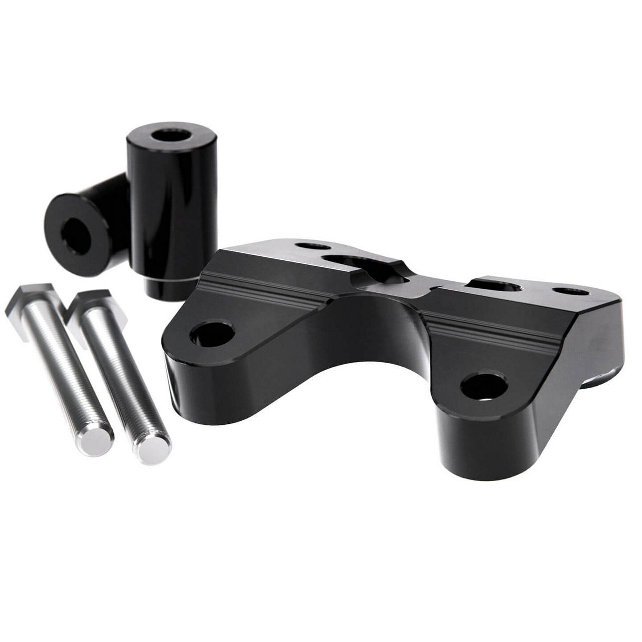 2024以降 ストリートグライド ベローシ プルバックプレート (ブラック)