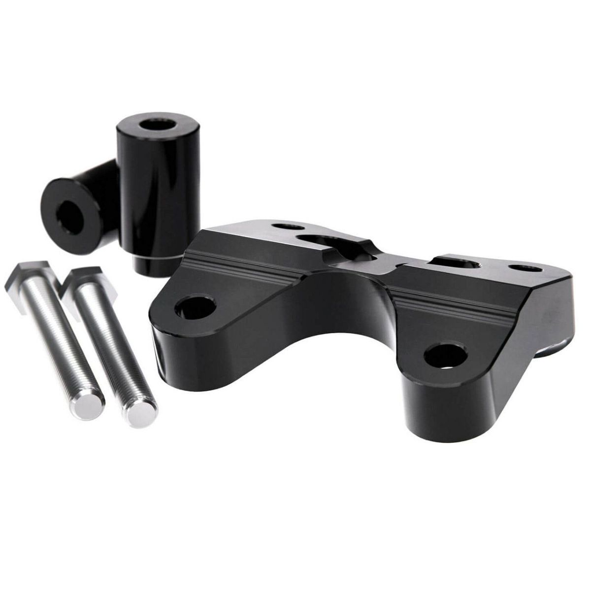 2024以降 ストリートグライド ベローシ プルバックプレート (ブラック)