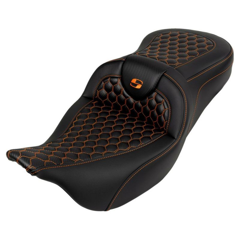 サドルマン★saddlemen★ハーレーダビッド ソン　M8ソフテイル用 美品 サドルマン M8ソフテイル用|シートメーカー(USA)