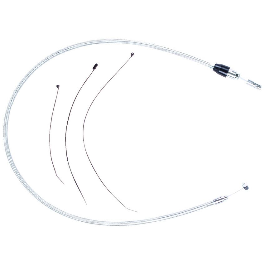 2024以降 ストリートグライド アッパークラッチケーブル 45インチ (スターリングクロマイト)