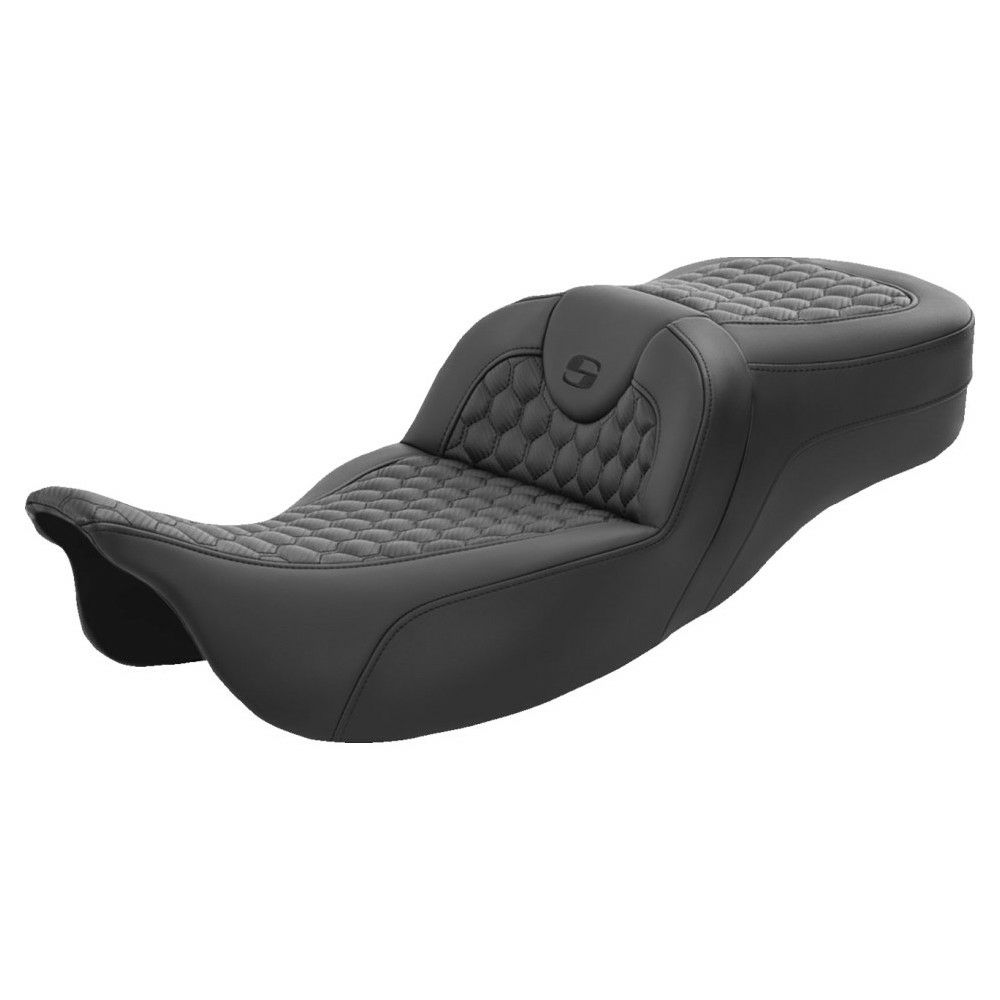 サドルマン エクステンドリーチ ロードソファシート ハニカムステッチ/ブラック