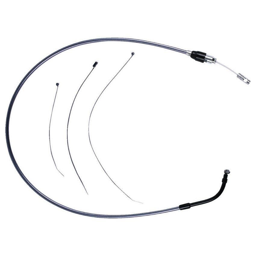 2024以降 ロードグライド アッパークラッチケーブル 49-1/4インチ (ブラックパール)