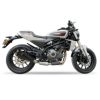 IXIL IXRACE X350 スリップオンマフラー M9 ヘキサゴン デュアルエンド マットブラック