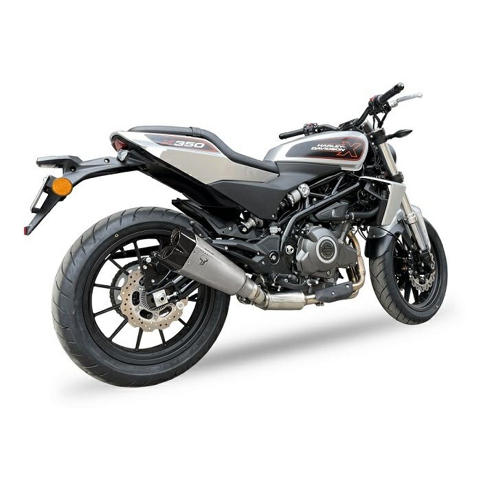 IXIL X350 チタン製 スリップオンマフラー M10 ヘキサゴン デュアルエンド