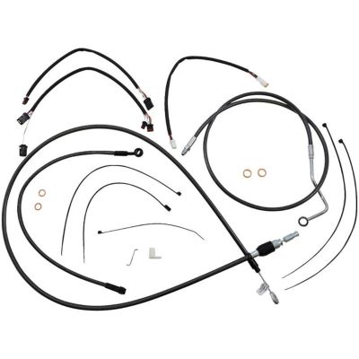 2021～2023 ロードグライド、ロードグライドリミテッド ハンドルバークイックインストールキット 15～17インチ用 (ブラックパール) マグナム