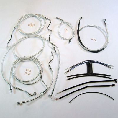 2017～2020 ロードグライド、ロードグライドウルトラ ハンドルバーインストールキット 18～20インチ用 (スターリングクロマイト) マグナム