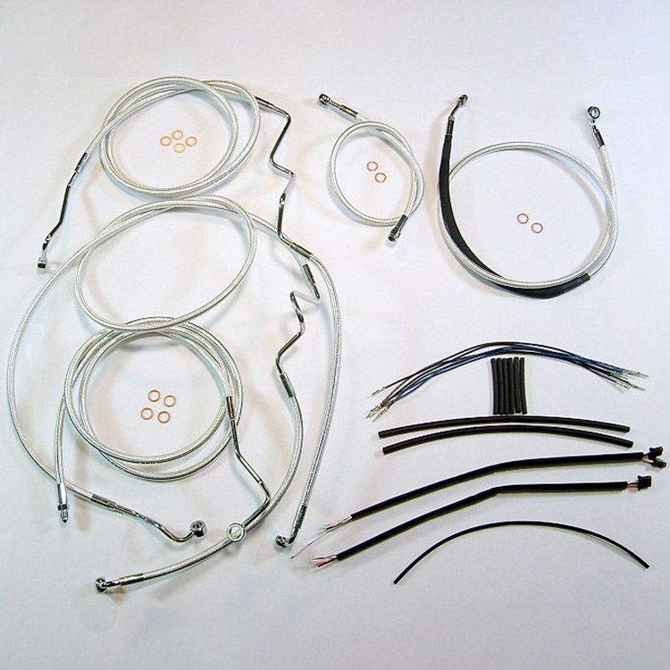 2015 ロードグライド ハンドルバーインストールキット 15～17インチ用 (スターリングクロマイト)