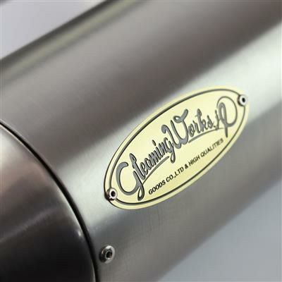 2004～2006 スポーツスター FTツインハンマー エキゾーストマフラー ヘアライン仕上げ GLEAMING WORKS