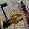 M8ソフテイル BMX ライダーフットペグ (クローム)2