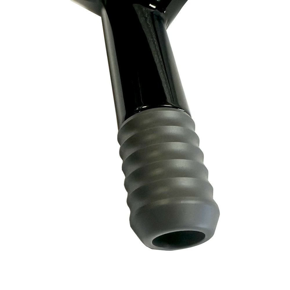 BUNG KING ハイウェイペグ クラッシュバー 交換用スライダー左右セット リブ・デザイン グレー