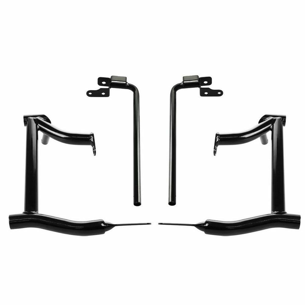  2014～2024 ツーリング ダブルバレル パフォーマンス サドルバッグガード ブラック Hog Workz