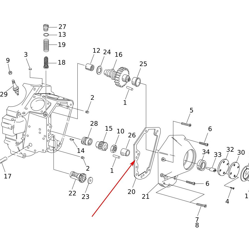 1993～1999 エボリューション1340 カムカバー ガスケット1