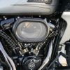 ツインカム ツーリング、ソフテイル、ダイナ ケーブルスロットル用 ステージ2 メソッド・オーバルエアクリーナー (ブラック)