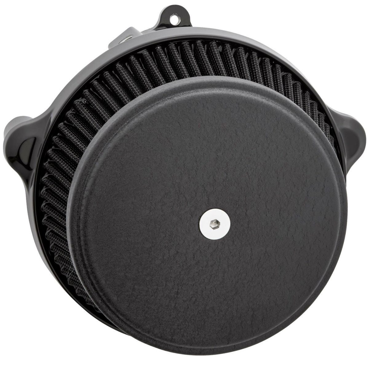 2024以降 ツーリング、2025以降 ソフテイル アレンネス ビッグサッカー ステージ1・エアクリーナー スチールカバー付 (ブラック)2