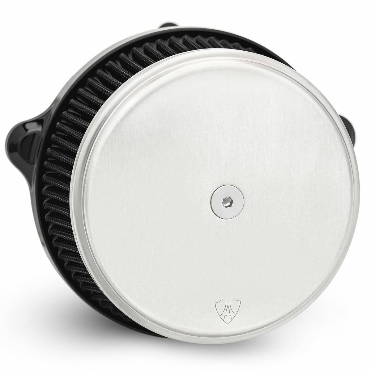 2024以降 ツーリング、2025以降 ソフテイル アレンネス ビッグサッカー ステージ1・エアクリーナー スムーススチールカバー (ステンレス)