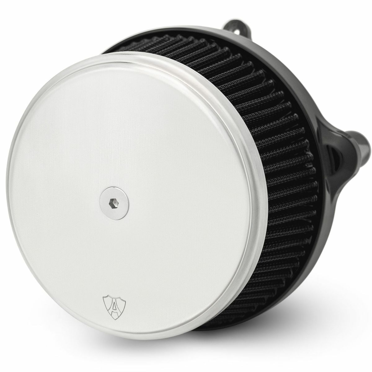 2024以降 ツーリング、2025以降 ソフテイル アレンネス ビッグサッカー ステージ1・エアクリーナー スムーススチールカバー (ステンレス)1