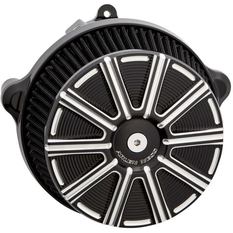 2024以降 ツーリング、2025以降 ソフテイル アレンネス ビッグサッカー ステージ1・エアクリーナー 10ゲージカバー (ブラック)