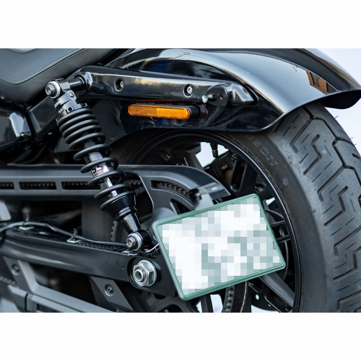 2022以降 ナイトスター RH975/S ローダウン リアサスペンション (マットブラック)2