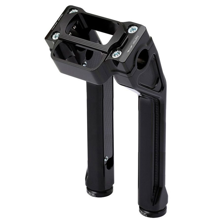  M8 ローライダーST、ストリートボブ、スタンダード カッシーノ 10インチ プルバックライザー (ブラック)1