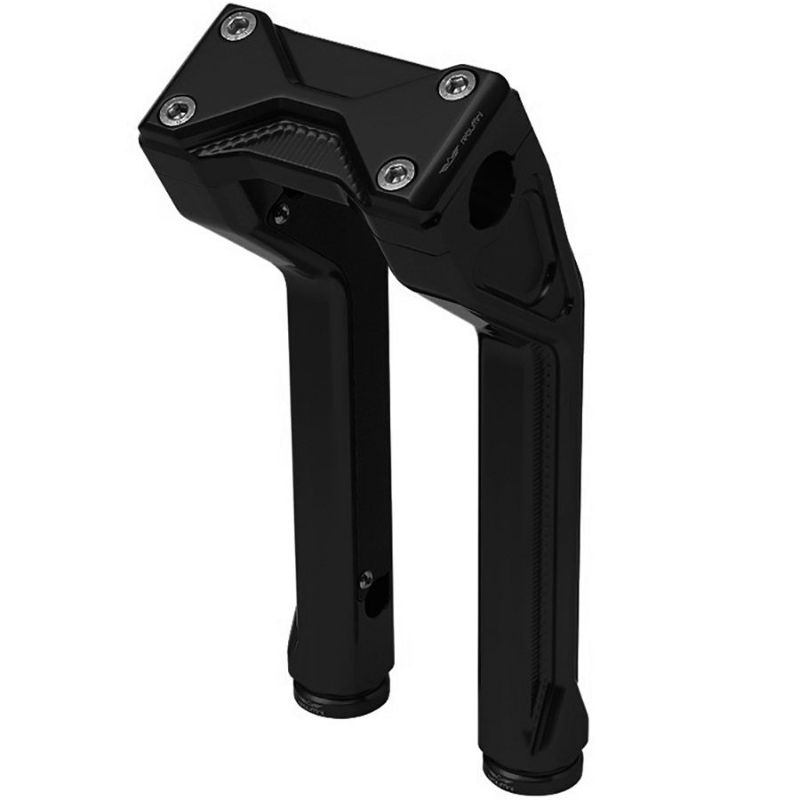 ハーレー カッシーノ 10インチ プルバックライザー (ブラック)