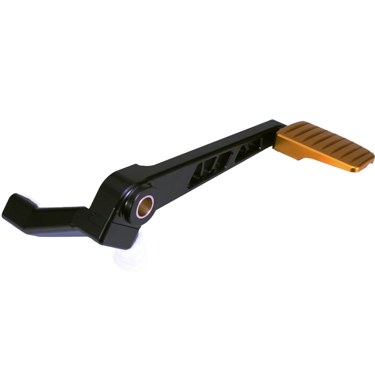  M8 ソフテイル リアブレーキレバーキットV2 Aタイプ (ゴールド)1