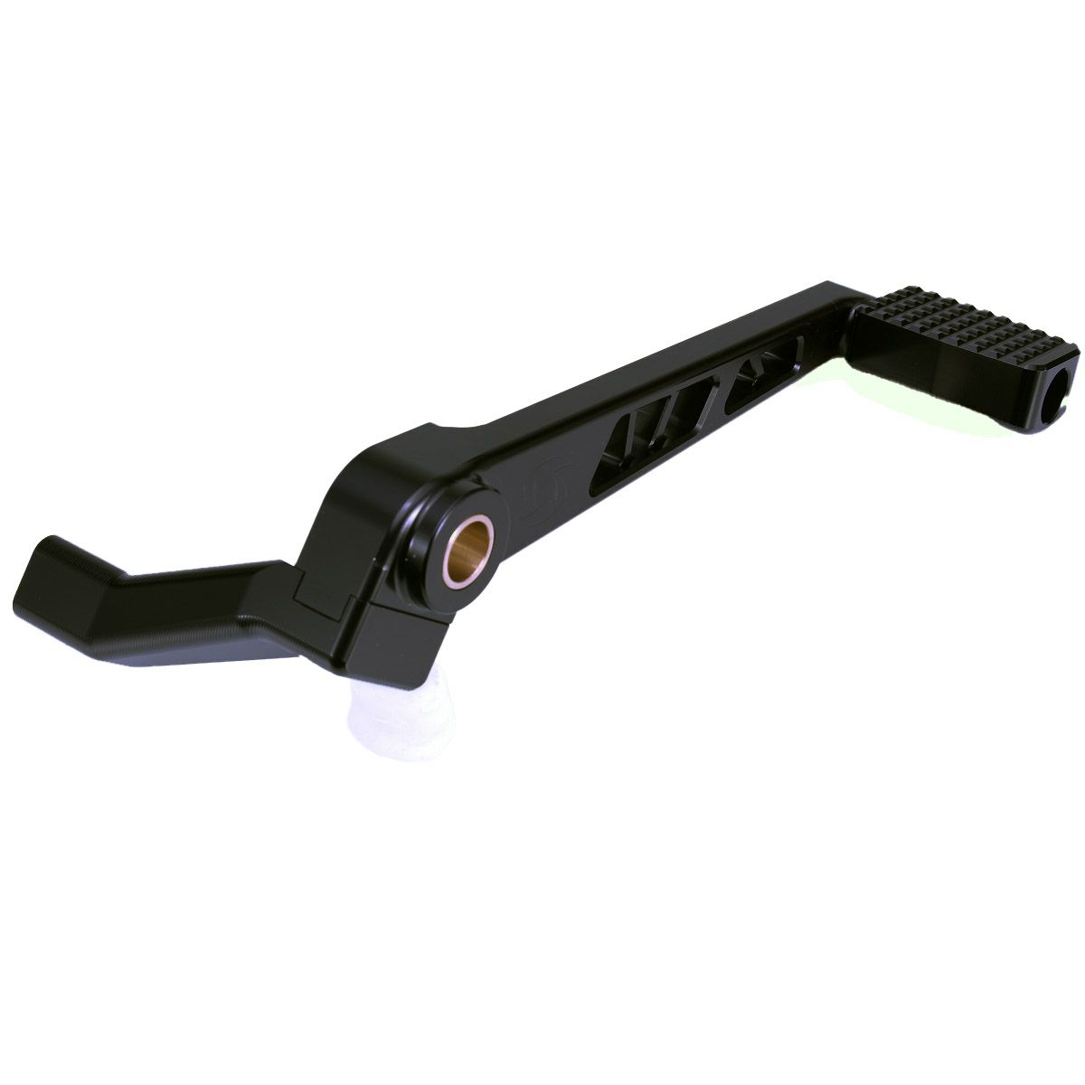 M8 ソフテイル リアブレーキレバーキットV2 Bタイプ (ブラック) 1