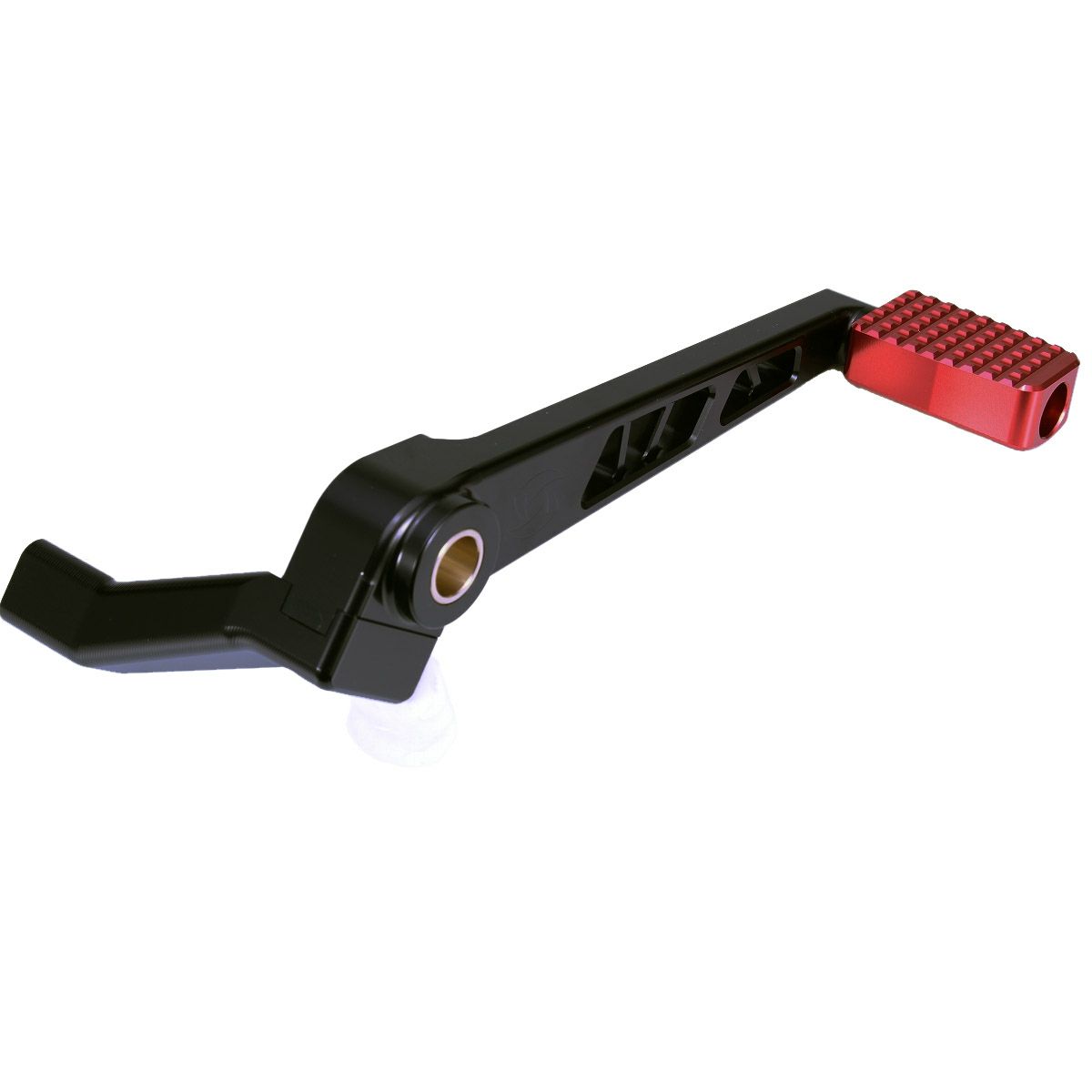 M8 ソフテイル リアブレーキレバーキットV2 Bタイプ (レッド)1