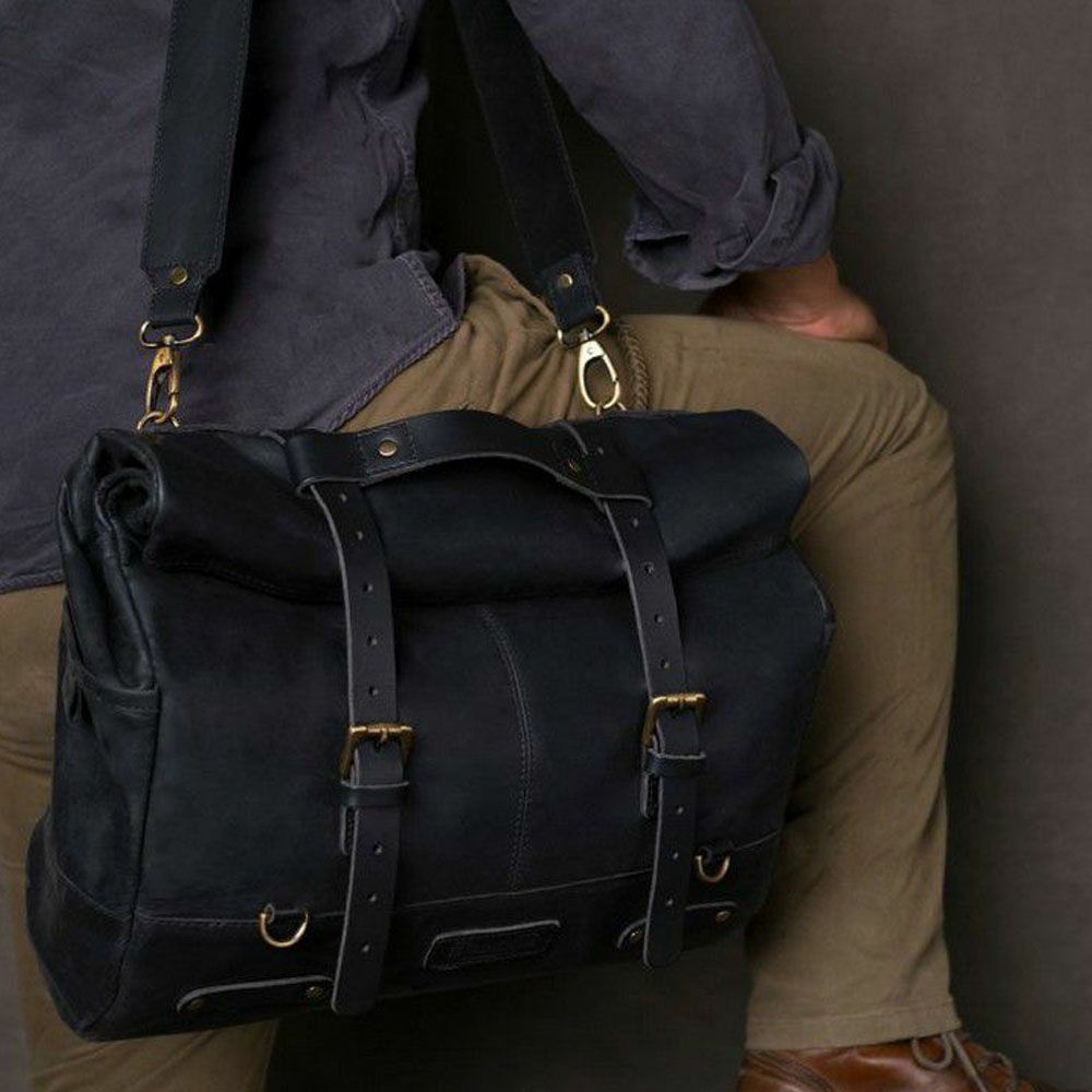 Outlaw サドルバッグ ブラック Trip Machine 