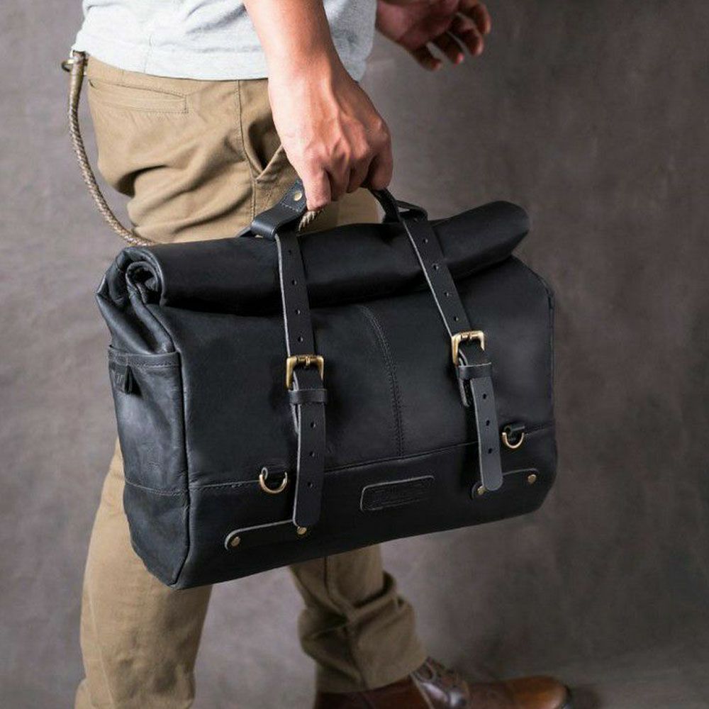 Outlaw サドルバッグ ブラック Trip Machine 