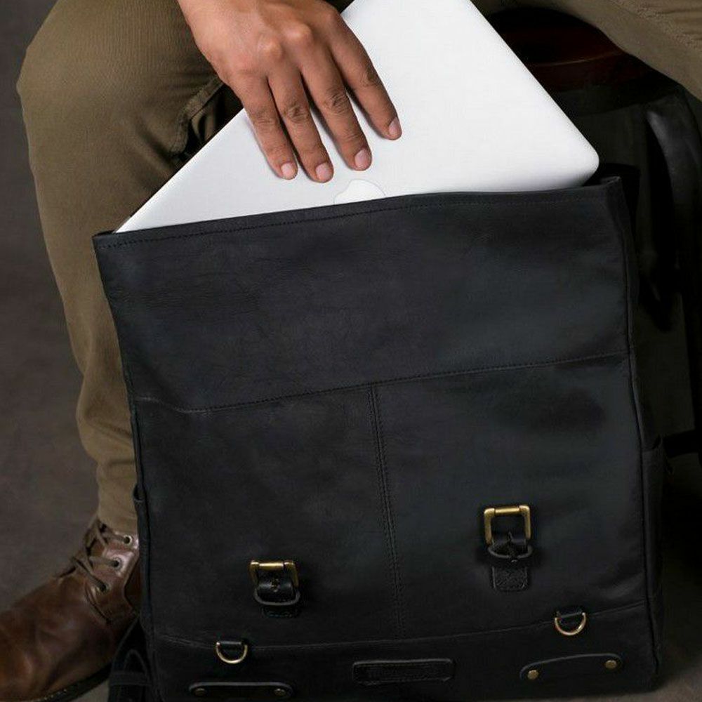 Outlaw サドルバッグ ブラック Trip Machine 