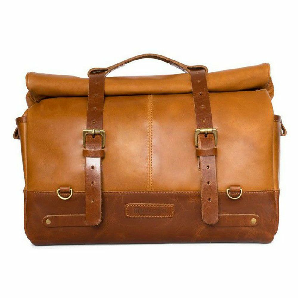  Outlaw サドルバッグ ヴィンテージタン Trip Machine 