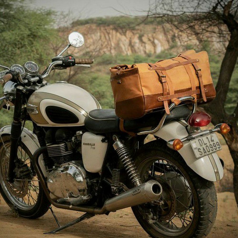 Outlaw ラゲッジ ダッフルバッグ  ヴィンテージタン Trip Machine