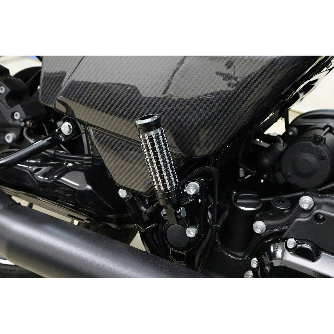  ハーレー アルミフットペグ タイプ1 (コントラストカラー)3