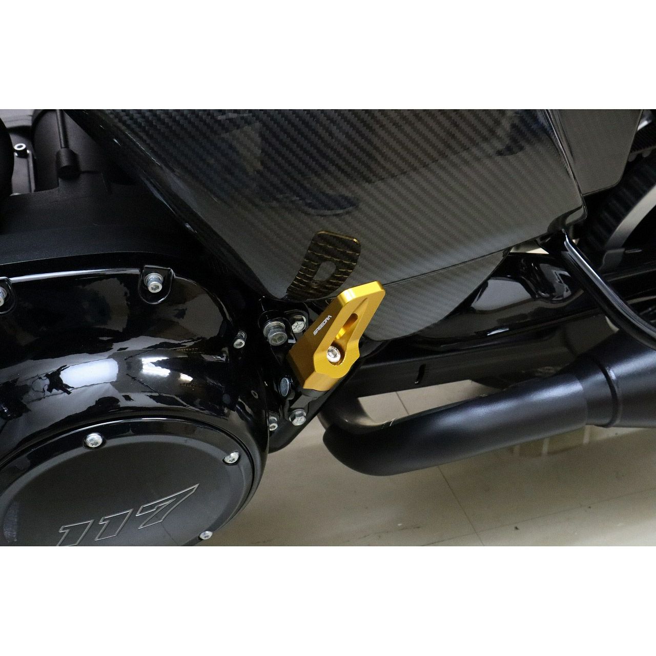  ハーレー アルミフットペグ タイプ2 (ゴールド)6