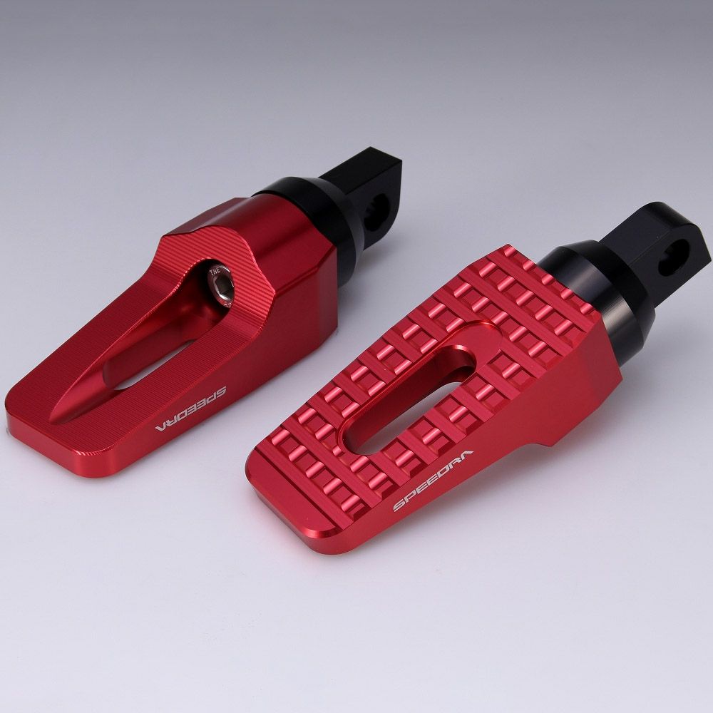 ハーレー アルミフットペグ タイプ2 (レッド)2