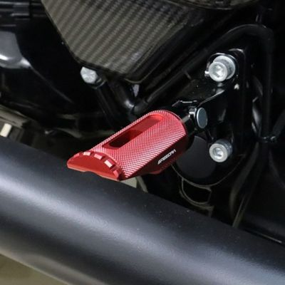 ハーレー アルミフットペグ タイプ3 (レッド) スピードラ