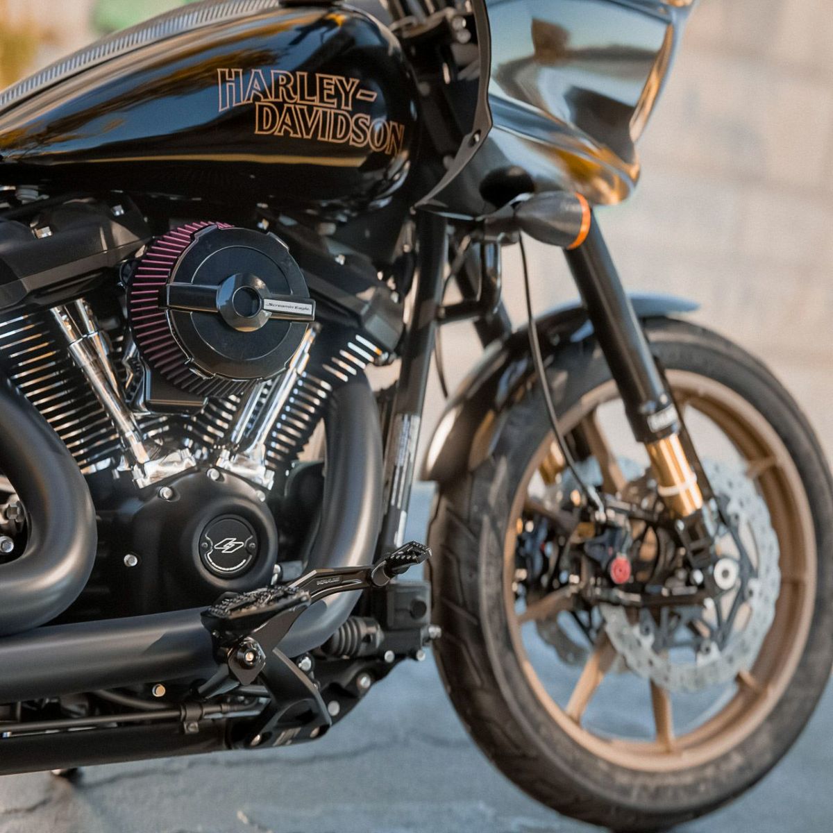 M8 ストリートボブ、スタンダード、ローライダー/S/ST SX3 ブレーキレバーセット (ブラック)5