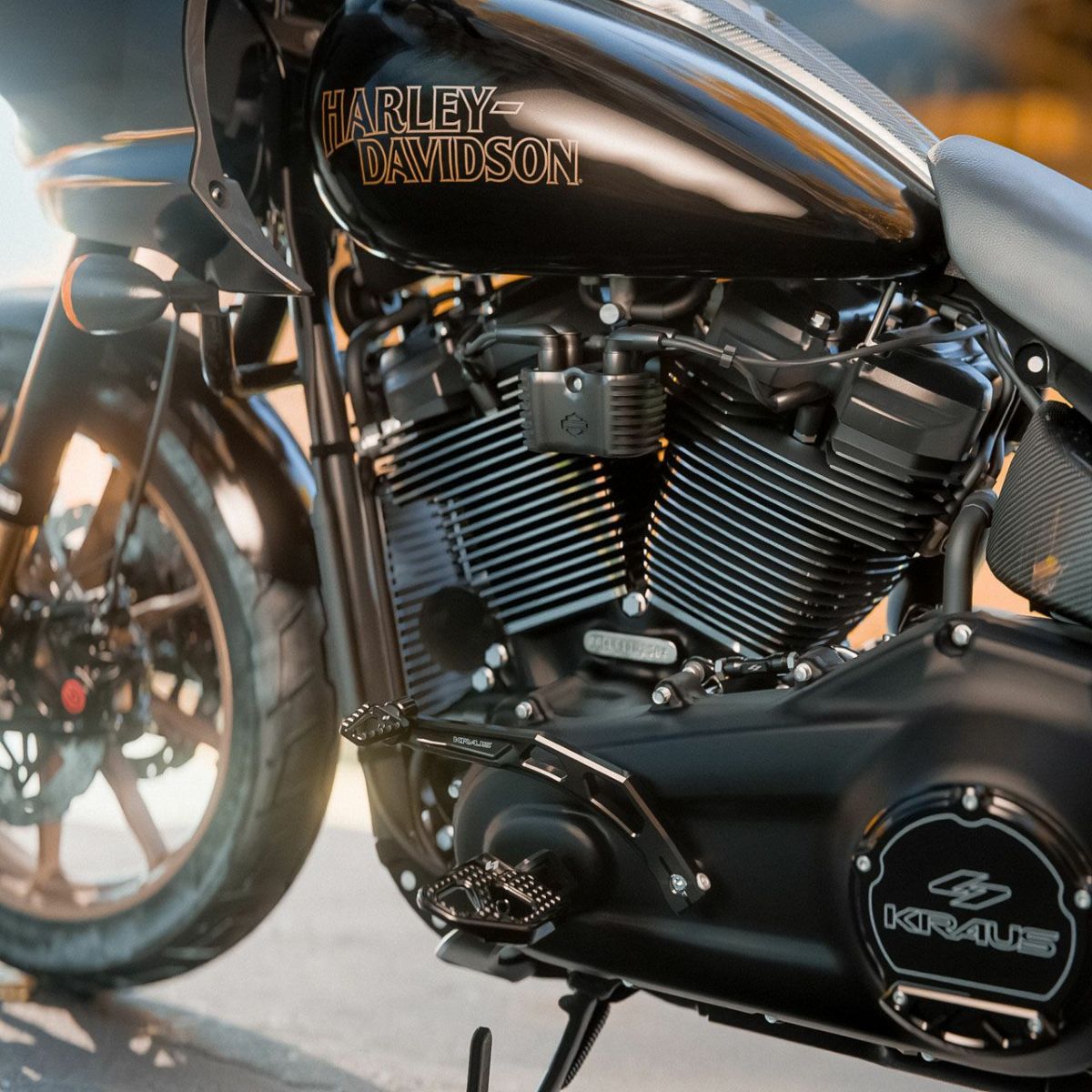 M8 ストリートボブ、スタンダード、ローライダー/S/ST SX3 シフトレバーセット (ブラック)2