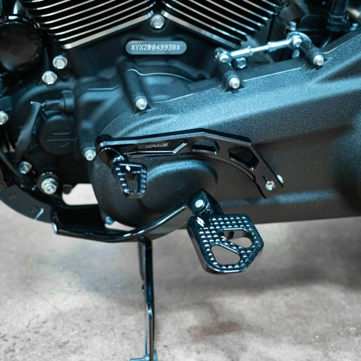 M8 ストリートボブ、スタンダード、ローライダー/S/ST SX3 シフトレバーセット (ブラック)3