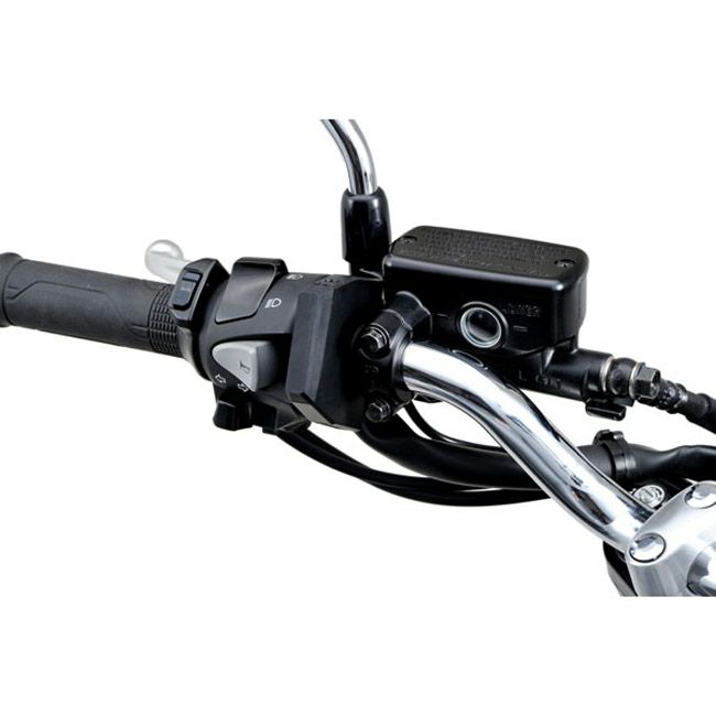  デイトナ スリムタイプ ハンドルマウント デュアルUSBポート3