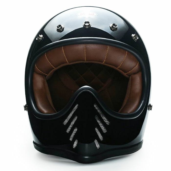 RAWシリーズ スモールシェル フルフェイスヘルメット グロスブラック feture