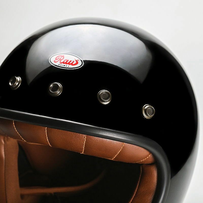 RAWシリーズ スモールシェル フルフェイスヘルメット グロスブラック feture 5