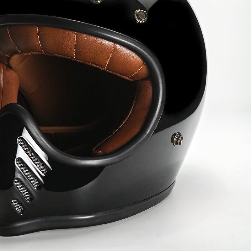 RAWシリーズ スモールシェル フルフェイスヘルメット グロスブラック feture 6