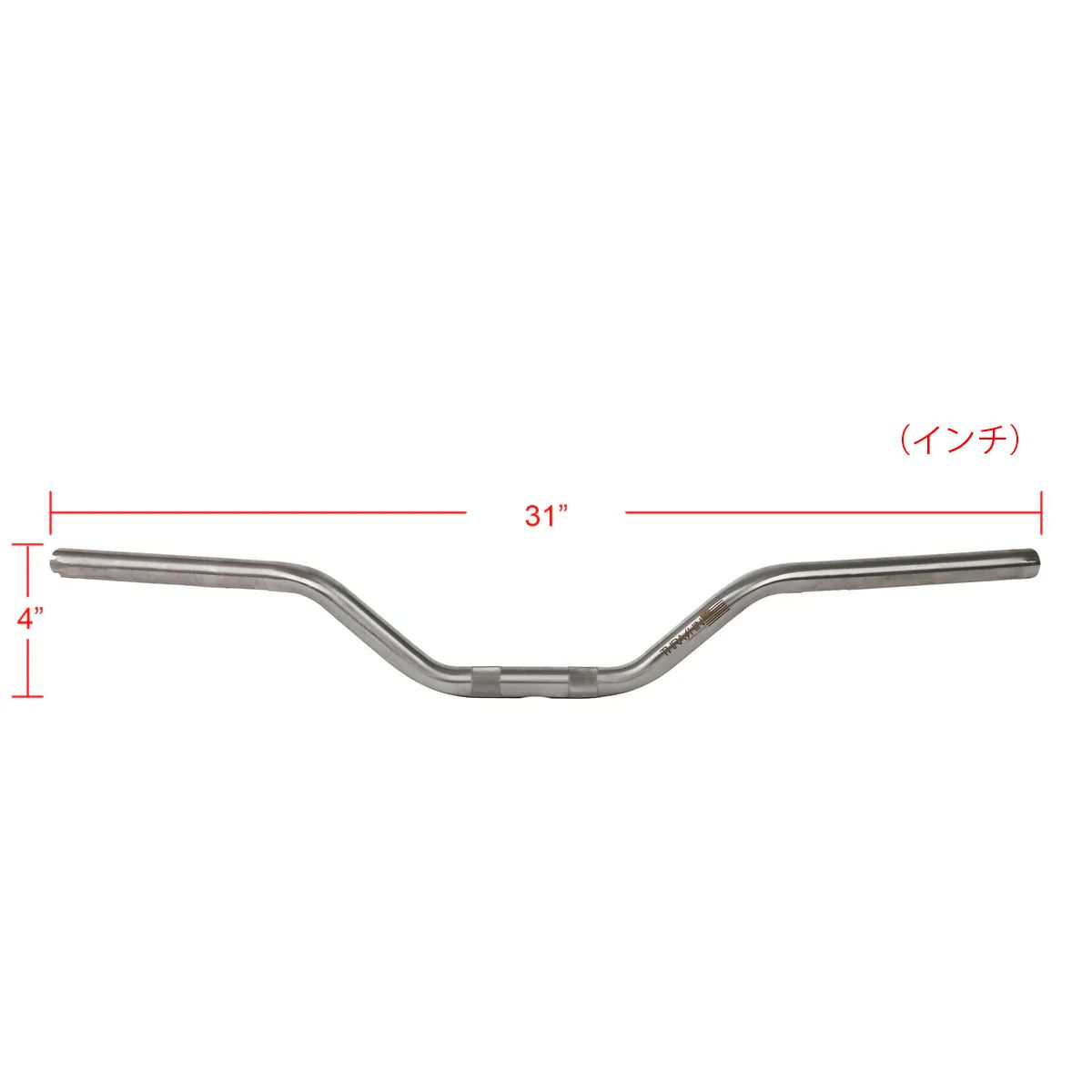 スラッシンサプライ ミッドベンド・ハンドルバー (ステンレス)1