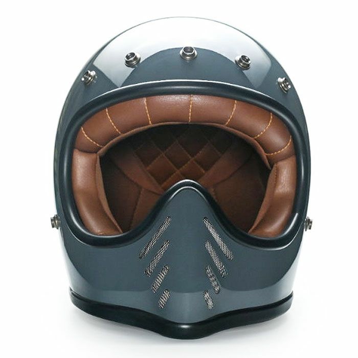 RAWシリーズ スモールシェル フルフェイスヘルメット グロスグレー feture