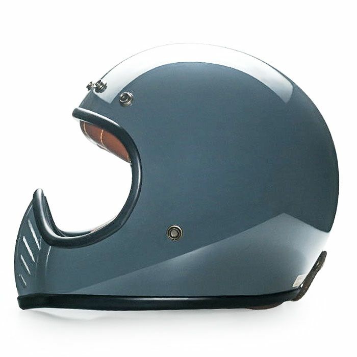 RAWシリーズ スモールシェル フルフェイスヘルメット グロスグレー feture 3