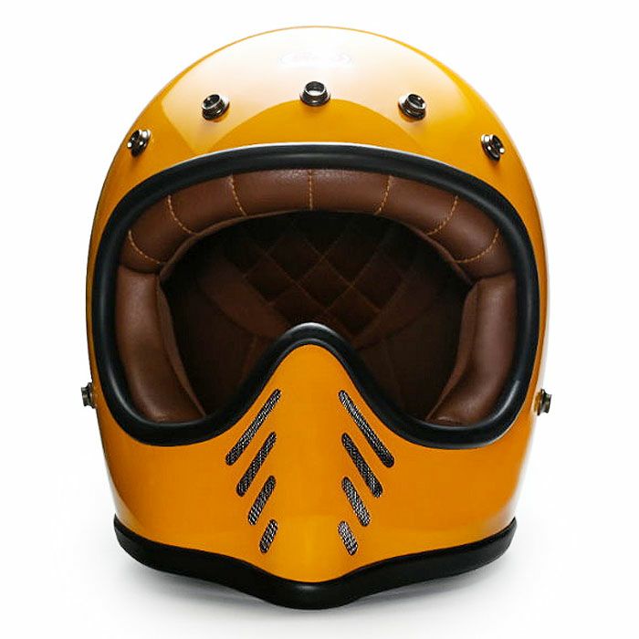 RAWシリーズ スモールシェル フルフェイスヘルメット グロスイエロー feture